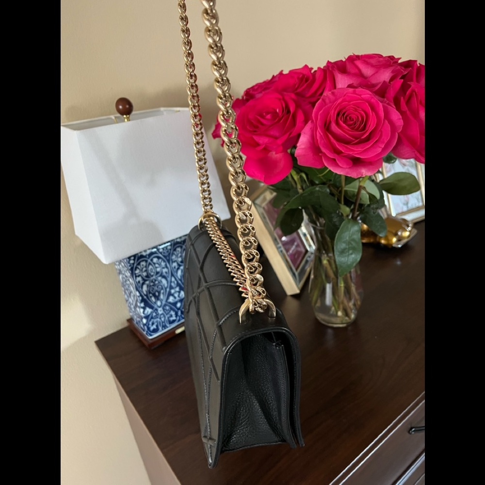 Dior Bag Diorama Black Leather, gold findings - Picture 8 of 16